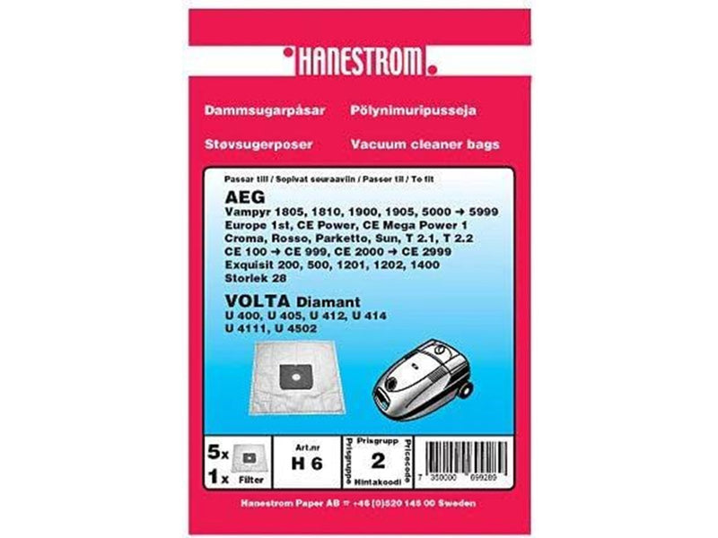 hanestroem AEG 5000 Vacuum Cleaner Bags