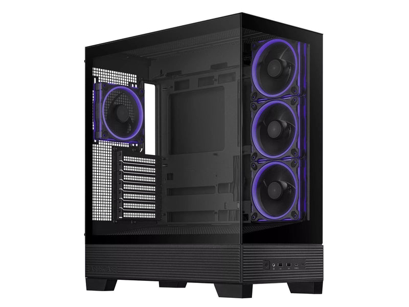 ASUS A31 PLUS TG ARGB BLACK - Gehäuse - Miditower - Schwarz