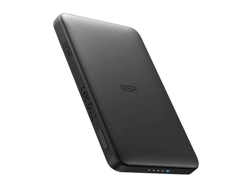 ESR Magnetic Powerbank 5000mAh Qi2 (Black) Powerbank (Akku) - schwarz - 5000 mAh