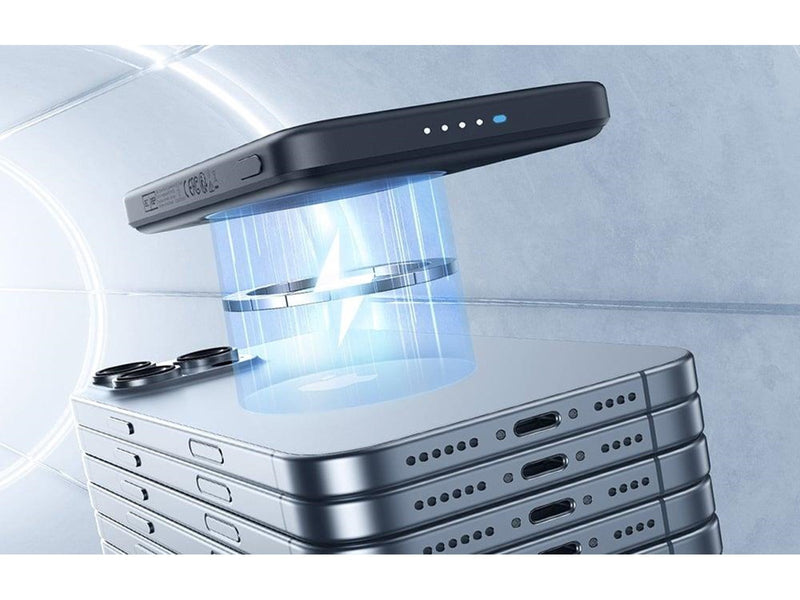 ESR Magnetic Powerbank 5000mAh Qi2 (Black) Powerbank (Akku) - schwarz - 5000 mAh