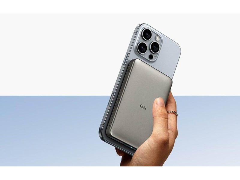 ESR Magnetic Powerbank 5000mAh Qi2 (Sand) Powerbank (Akku) - 5000 mAh