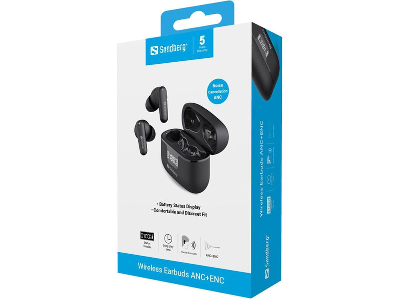 Sandberg Wireless Earbuds ANC+ENC