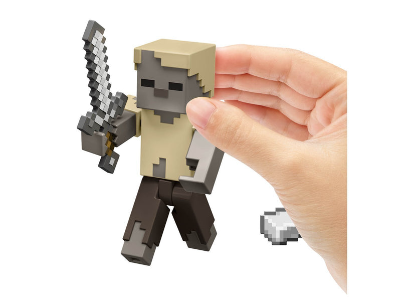 Minecraft - Husk Zombie 8 cm - Figur