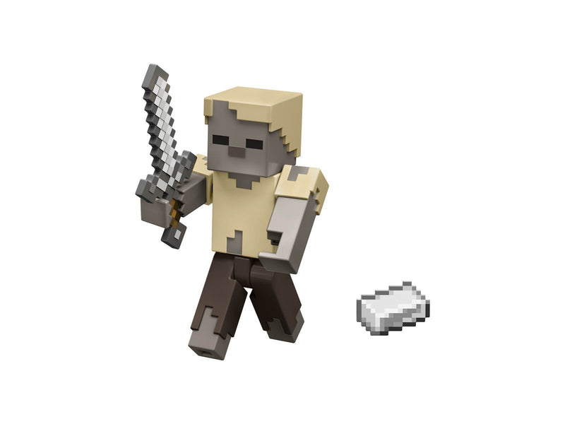 Minecraft - Husk Zombie 8 cm - Figur