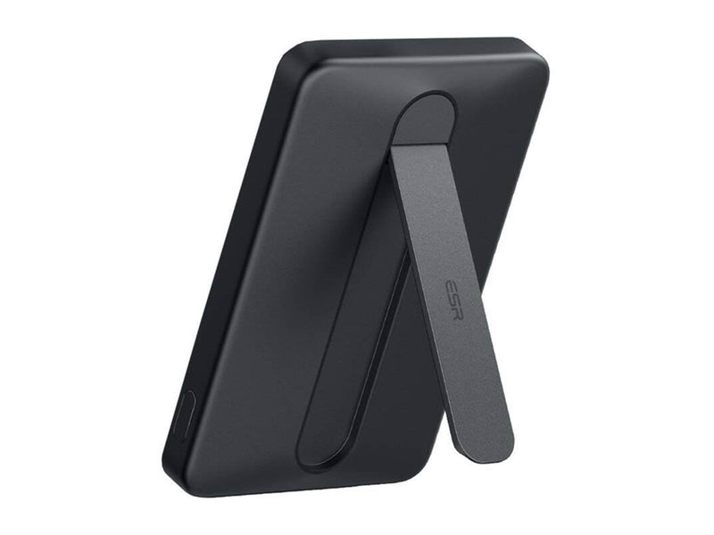 ESR Magnetic Powerbank 5000mAh Qi2 with Stand (Black) Powerbank (Akku) - schwarz - 5000 mAh