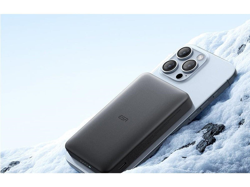 ESR Magnetic Powerbank 10000mAh Qi2 (Black) Powerbank (Akku) - schwarz - 10000 mAh