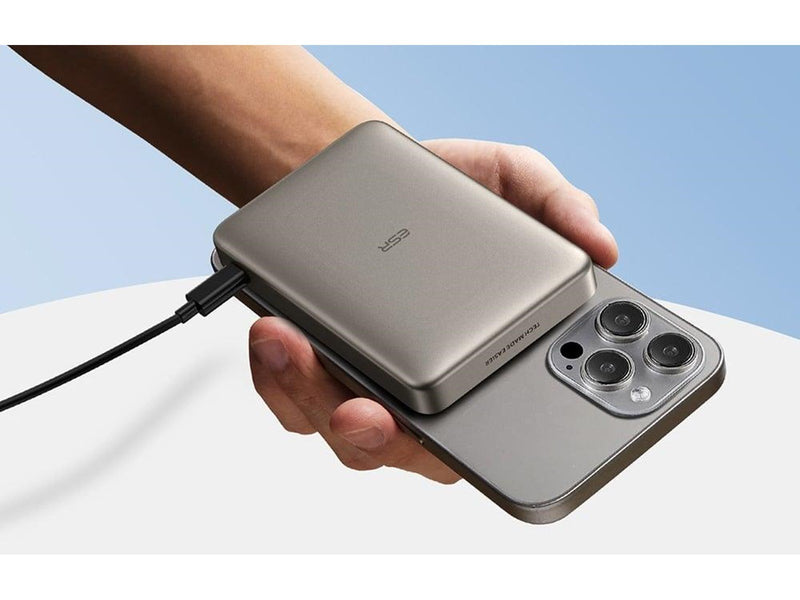 ESR Magnetic Powerbank 10000mAh Qi2 (Sand) Powerbank (Akku) - 10000 mAh