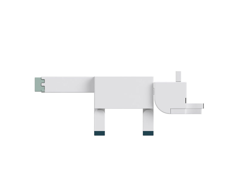 Minecraft - Arctic Fox 8 cm - Figur
