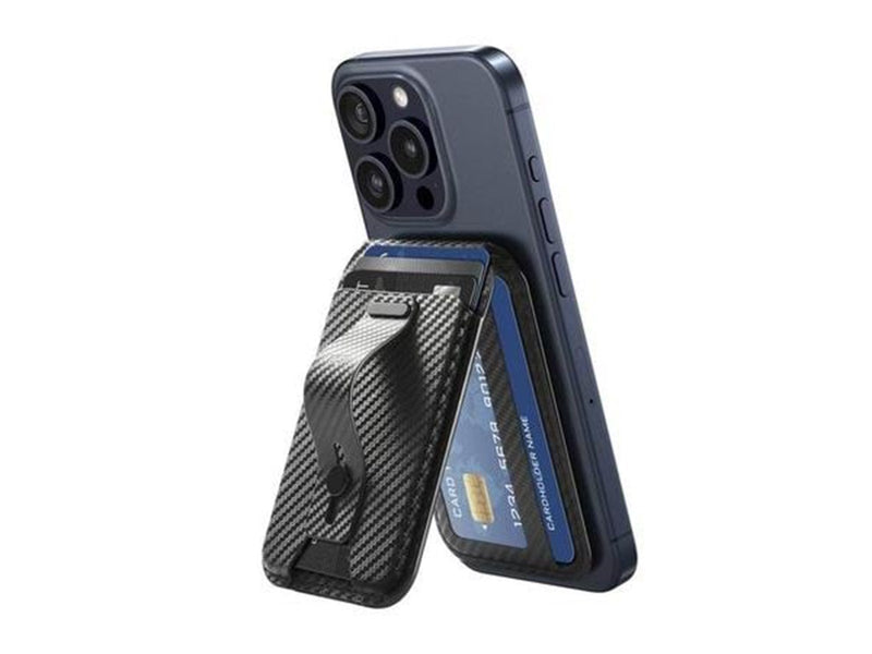 ESR Magnetic Wallet with Stand Function (Carbon Fiber)
