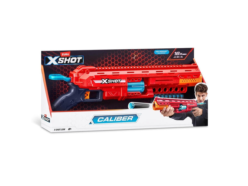X-shot Excel Caliber Blaster (16 Darts)