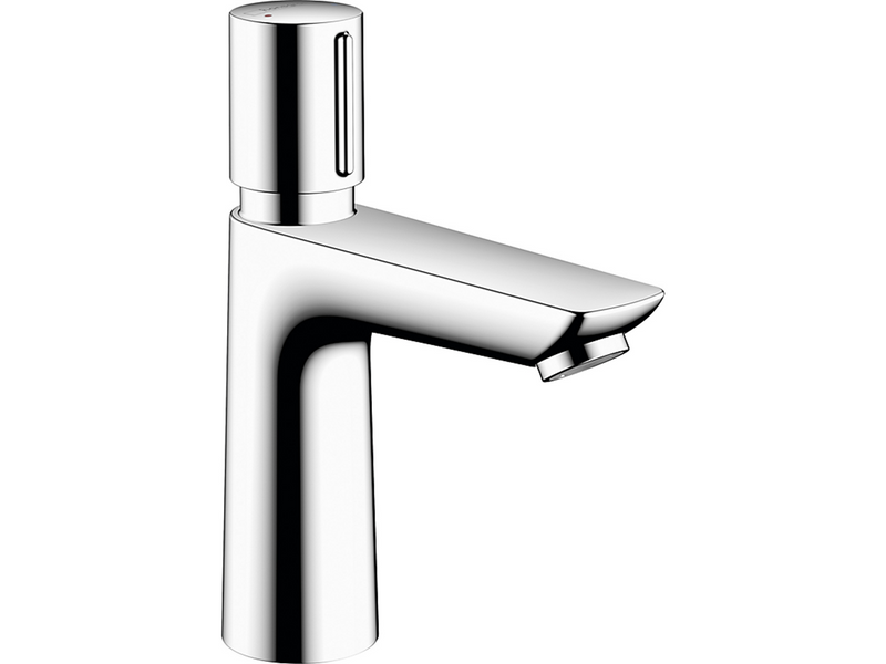 Hansgrohe Talis E washbasin mixer, self-closing with temperature control, chrome