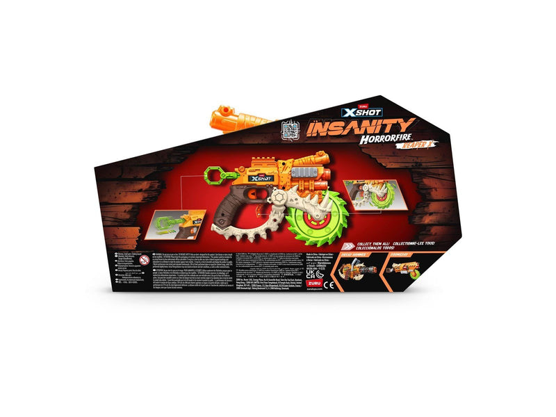 X-shot Insanity HorrorFire Reaper X (8 Darts)