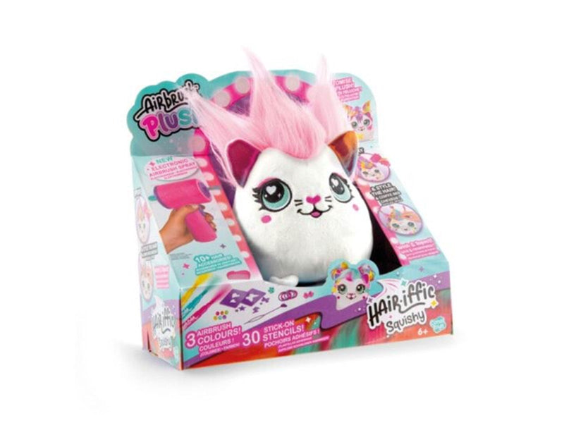 Airbrush Plush Hair'iffic 17cm Squish Pal - assorted