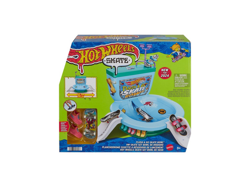 Hot Wheels Skate - Flush & Go Skate Bowl