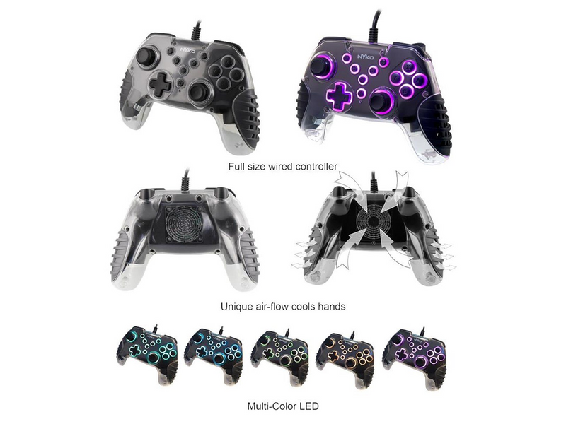 Nyko Air Glow - Wired Controller - Nintendo Switch