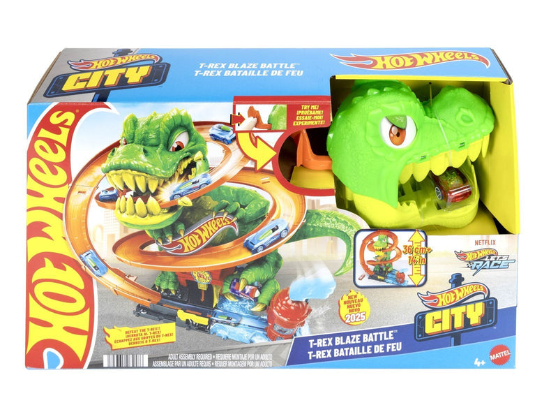 Hot Wheels T-Rex Blaze Battle