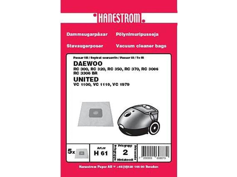 hanestroem Vacuum Cleaner Bags