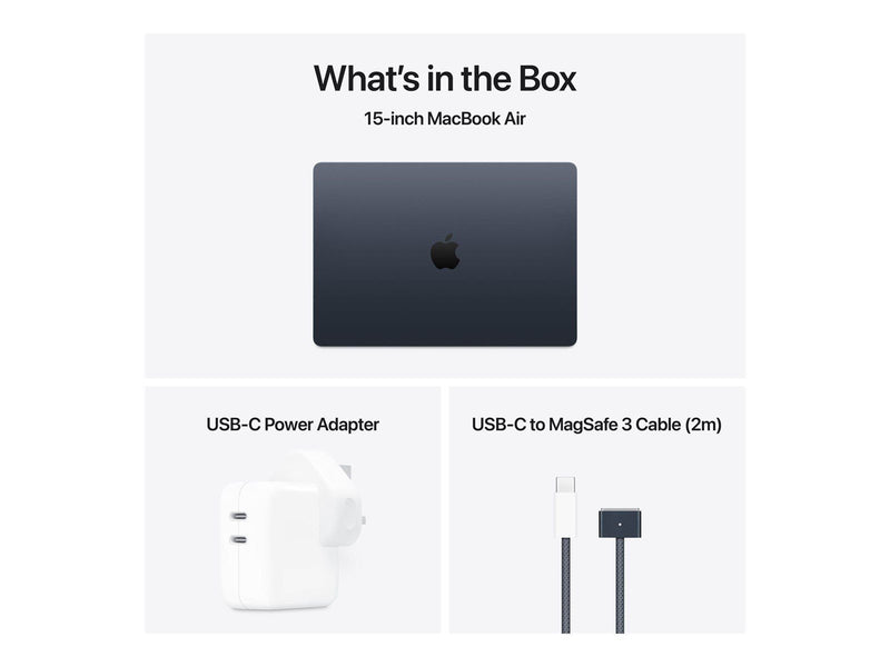 Apple MacBook Air - 15.3" | M4 | 24GB | 512GB | Midnight