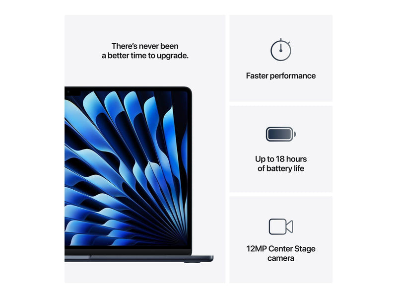 Apple MacBook Air - 15.3" | M4 | 24GB | 512GB | Midnight