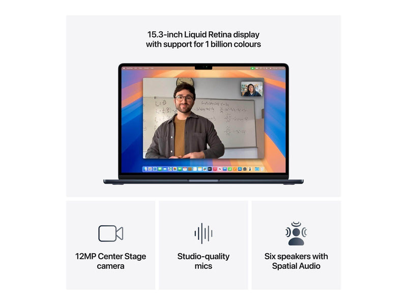 Apple MacBook Air - 15.3" | M4 | 24GB | 512GB | Midnight