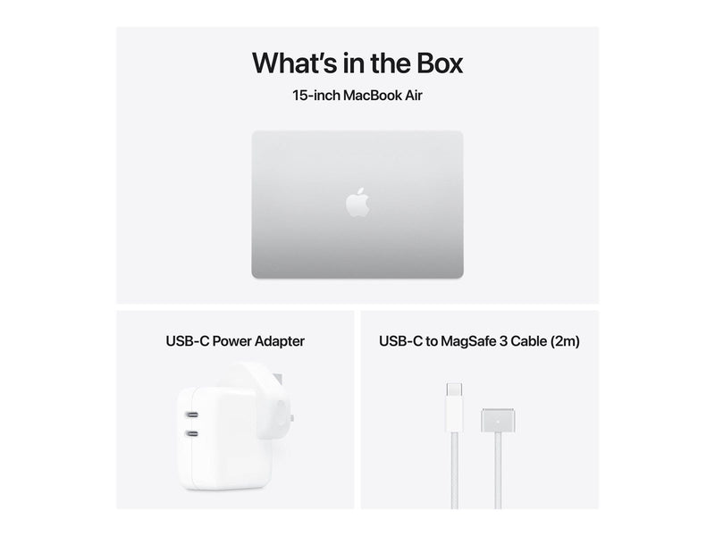 Apple MacBook Air - 15.3" | M4 | 16GB | 512GB | Silver