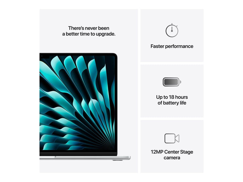 Apple MacBook Air - 15.3" | M4 | 16GB | 256GB | Silver