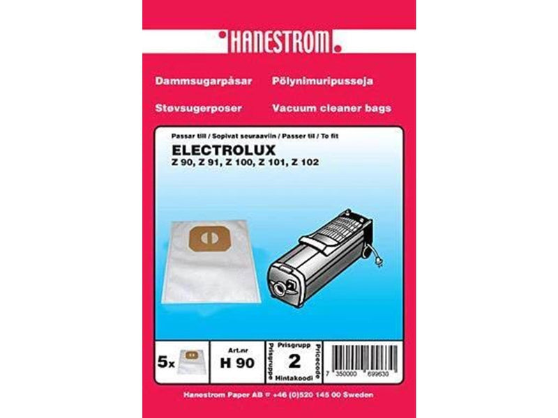 hanestroem ELECTROLUX Z 90 Z 100 Vacuum Cleaner Bags - 5 pcs
