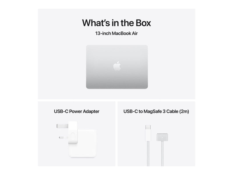 Apple MacBook Air - 13.6" | M4 | 16GB | 512GB | Silver