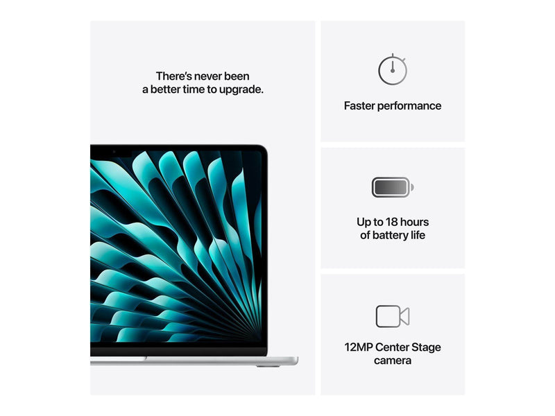Apple MacBook Air - 13.6" | M4 | 16GB | 512GB | Silver