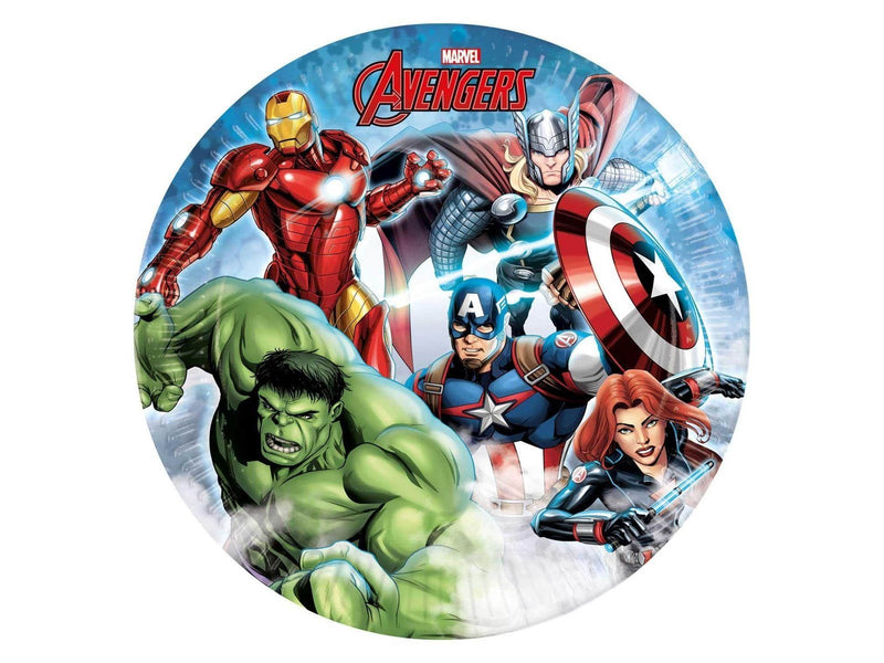Globos - Paper Plates Avengers Infinity Stones 8 pcs.