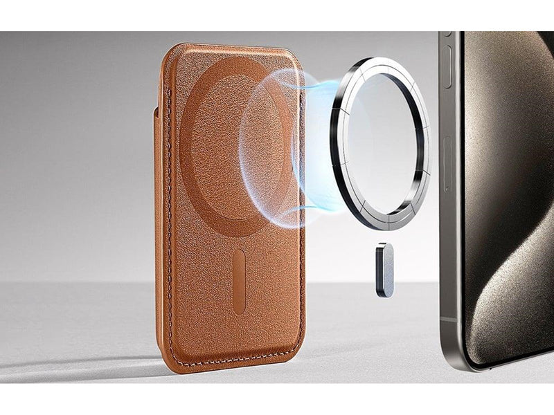ESR HaloLock Magnetic Wallet (Brown)