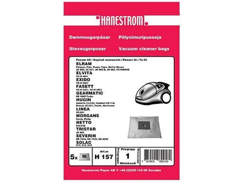 hanestroem Vacuum Cleaner Bags - 5 pcs