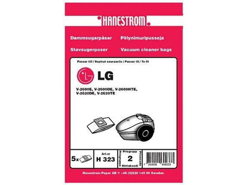 hanestroem Vacuum Cleaner Bags - 5 pcs