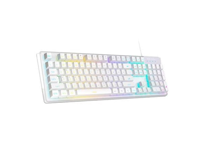 MageGee Wired Keyboard and Mouse Set - White - Gaming Tastaut & Maus - Weiss