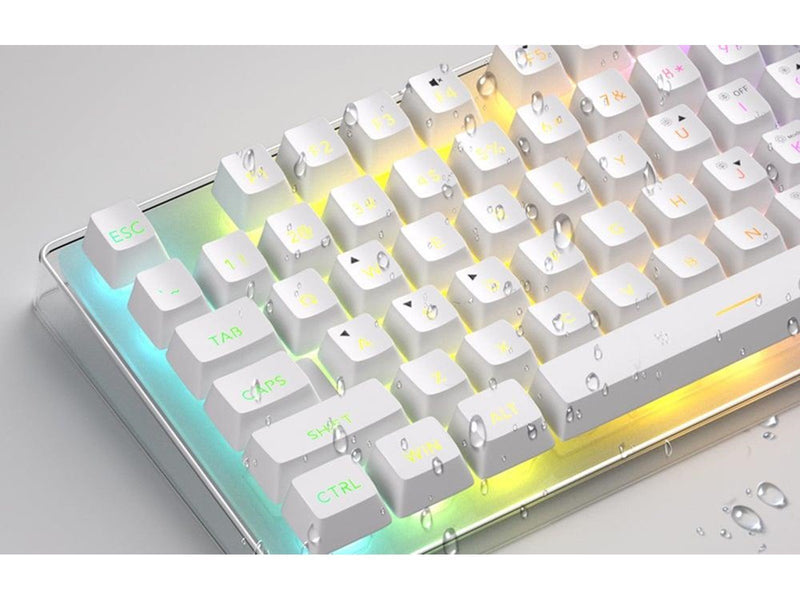 MageGee Wired Keyboard and Mouse Set - White - Gaming Tastaut & Maus - Weiss