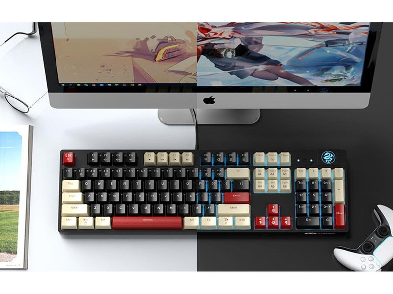 MageGee Wired Keyboard - Black - Gaming Tastaturen - Schwarz