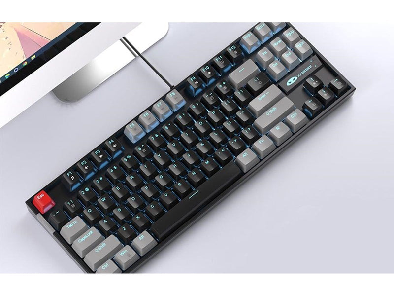 MageGee MK-STAR Wired Keyboard - Gray-Black - Tastaturen - Schwarz