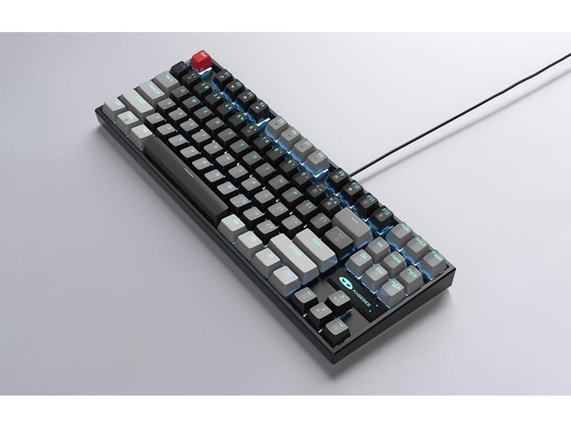 MageGee MK-STAR Wired Keyboard - Gray-Black - Tastaturen - Schwarz