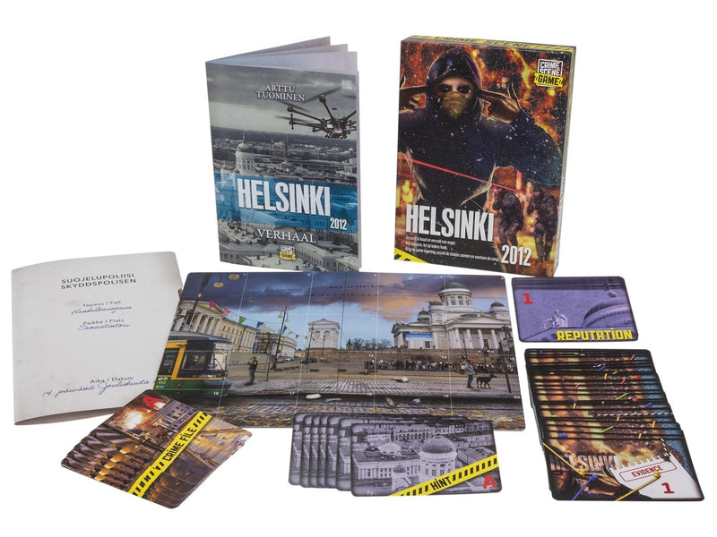 Tactic Crime Scene Helsinki NL Board Game