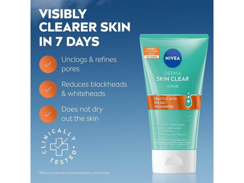 Nivea DERMA SKIN CLEAR Peeling 150ml