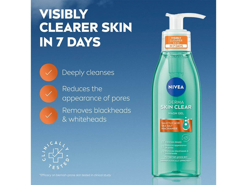 Nivea DERMA SKIN CLEAR Waschgel 150ml