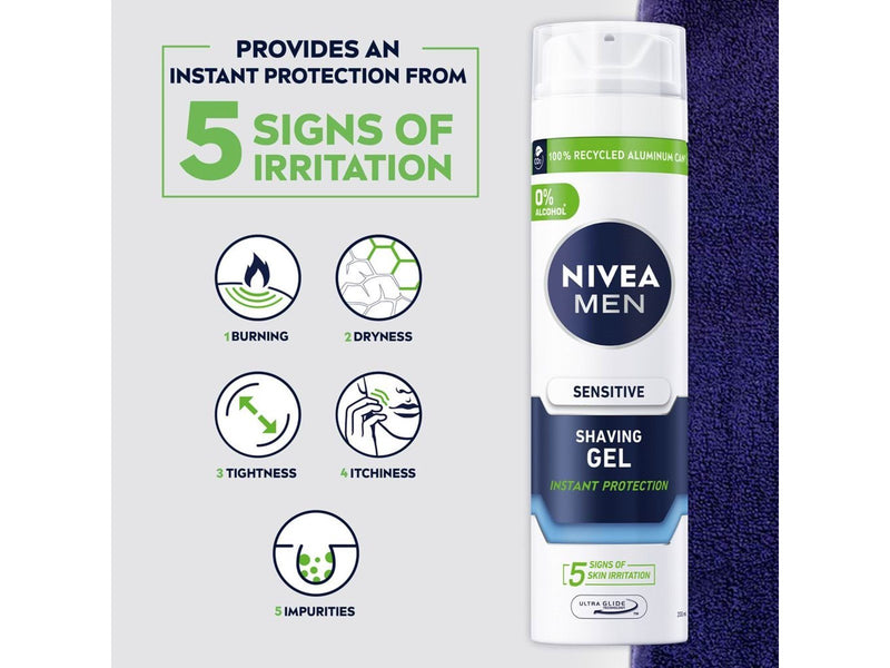 Nivea Sensitive Rasiergel 200ml