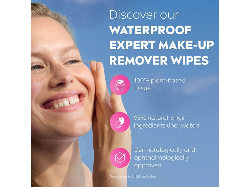 Nivea MicellAIR Expert Make-up Remover Waterproof Wipes 20 Stück