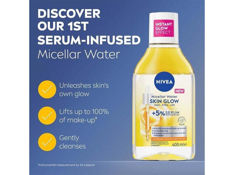 Nivea Mizellenwasser Skin Glow 400ml