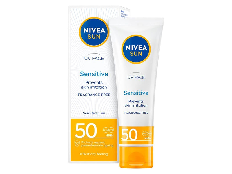 Nivea UV Gesicht Sensitiv LSF50 50ml
