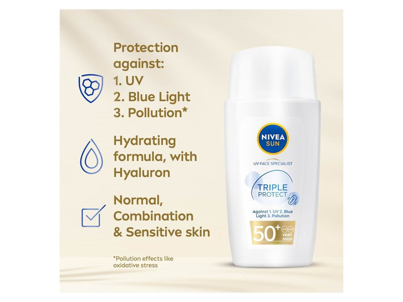 Nivea Sun Face Triple Protect 40ml