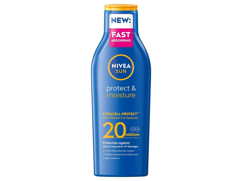 Nivea Protect & Moisture Lotion SPF 20 200ml