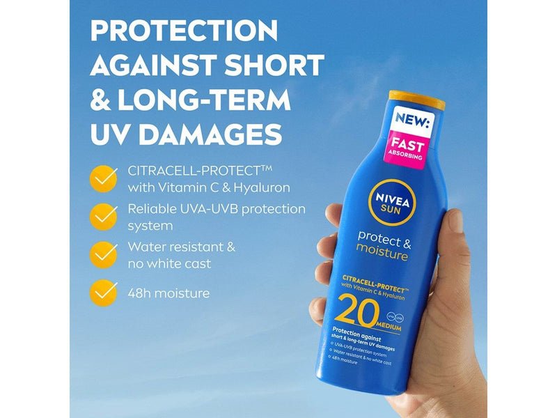 Nivea Protect & Moisture Lotion SPF 20 200ml