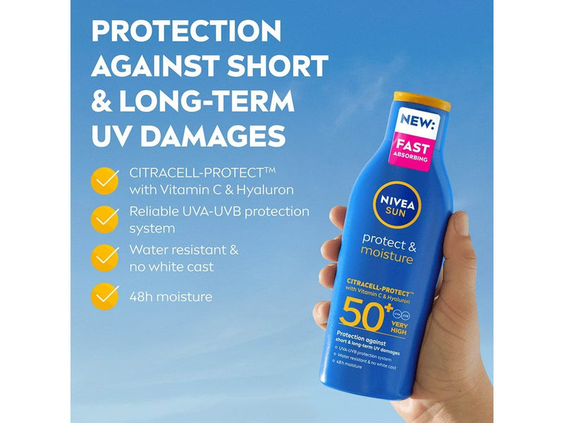 Nivea Protect & Moisture Lotion SPF 50+ 200ml
