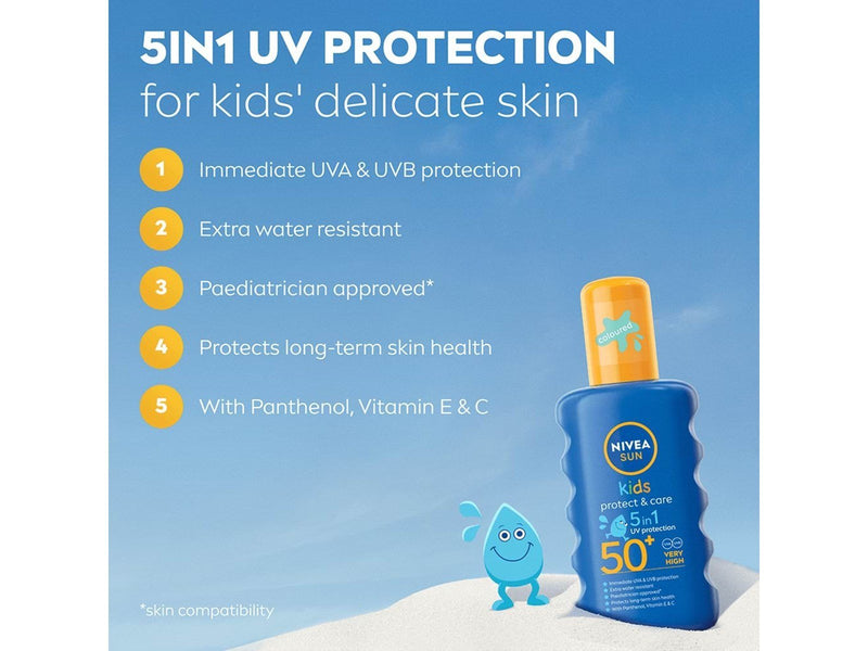 Nivea Kids Protect & Moisture Spray SPF 50 200ml